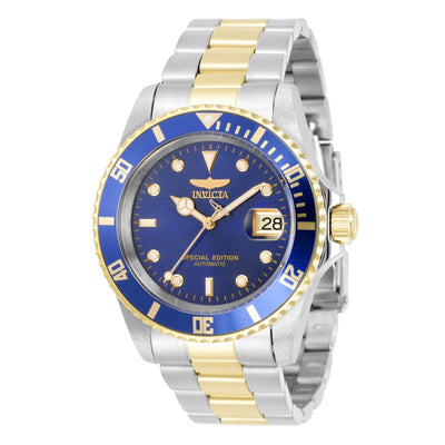 INVICTA Men's Pro Diver Automatic 42mm Two Tone / Blue Oyster Bracelet Watch