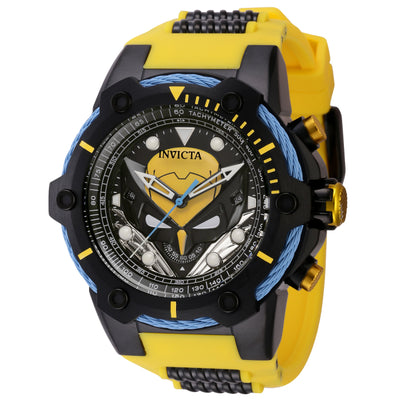 INVICTA Men's Marvel Limited Edition Wolverine X-MEN Chronograph Black / Yellow Watch