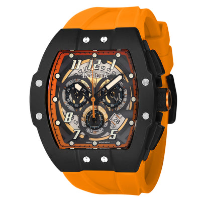 INVICTA Men's JM JUAN MANUEL CORREA TITANIUM MULTI Limited Edition Watch Orange