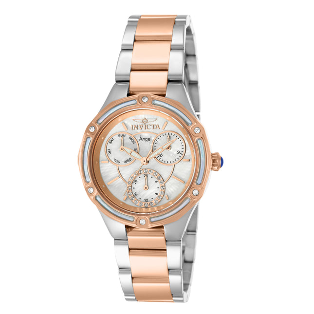 INVICTA Women's Classic Sporty Chronograph 35mm Two Tone / White Watch