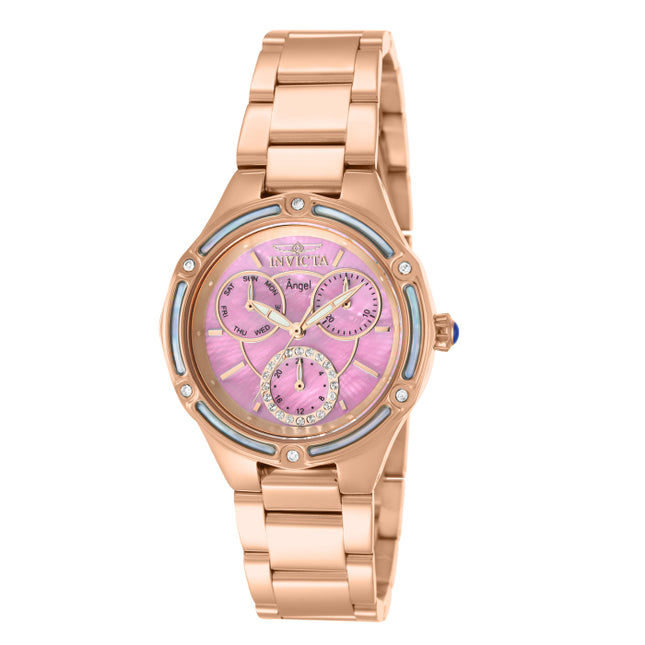 INVICTA Women's Classic Sporty Chronograph 35mm Rose Gold / Pink Watch