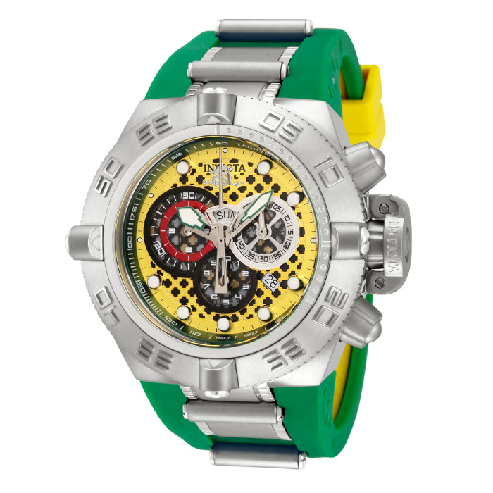 INVICTA Men's SUBAQUA NOMA IV Brazil Edition Chronograph Watch