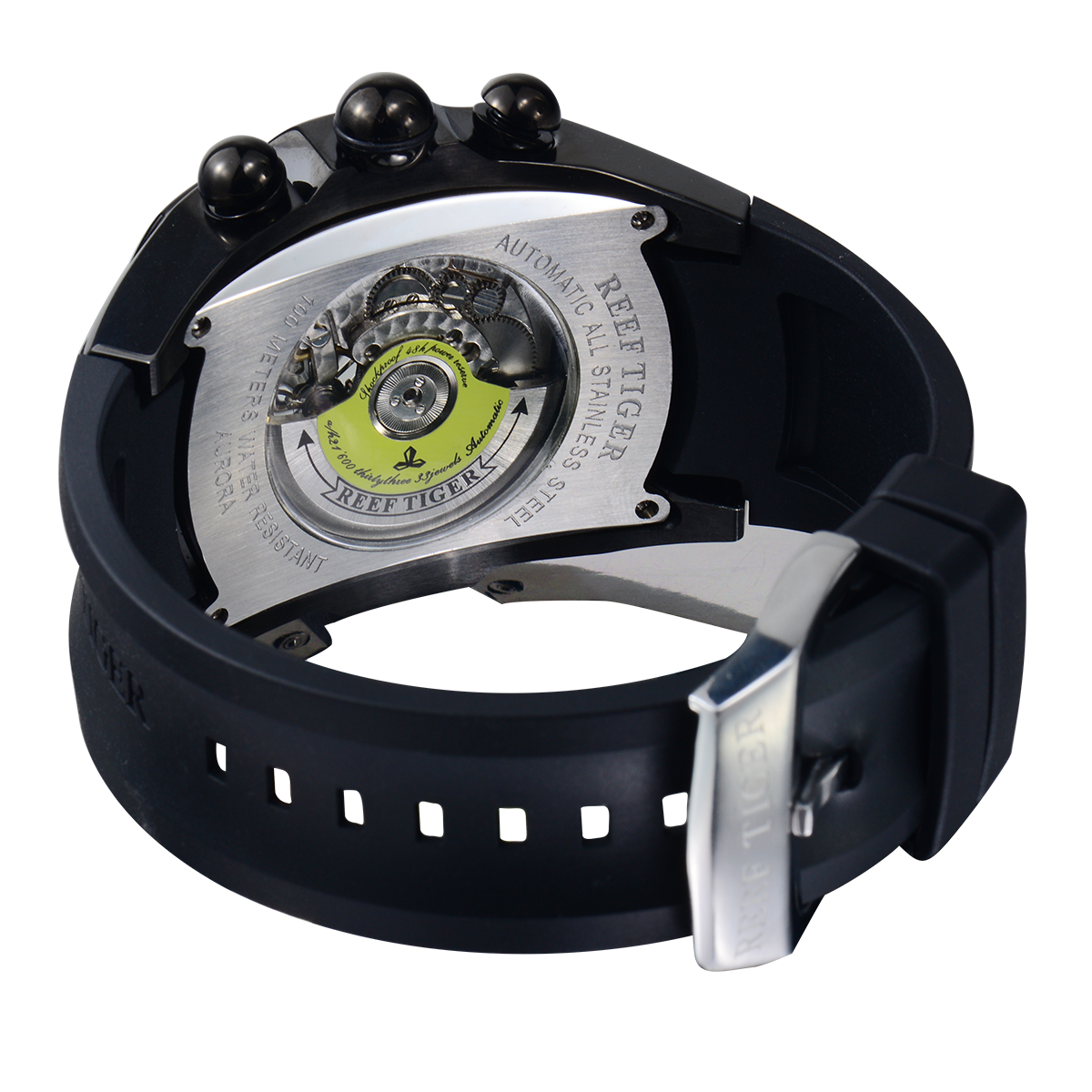 Reef Tiger Men's Aurora Tank II Sports Automatic Watch image 5