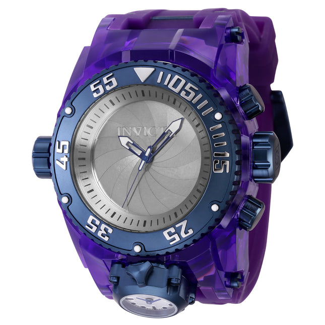 INVICTA Men's Bolt Phantom 2-IN-1 52mm Purple / Cobalt Watch