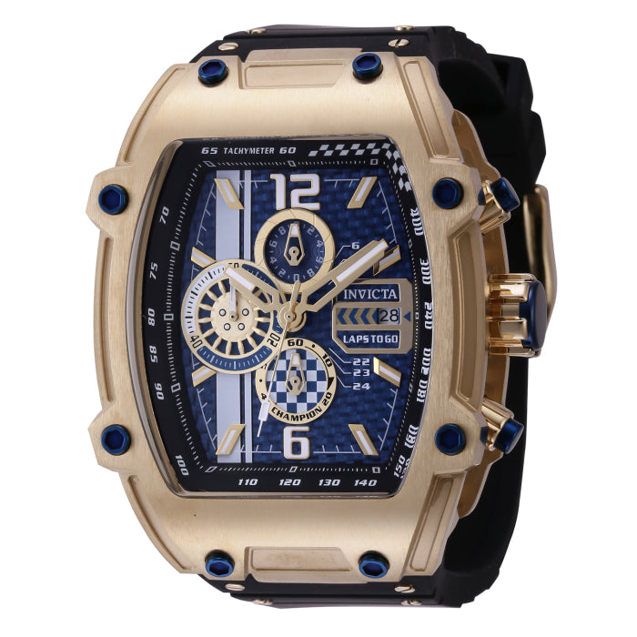 INVICTA Men's S1 Rally DIABLO 48mm Chronograph Gold / Black Watch