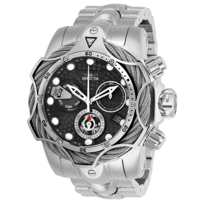 INVICTA Men's Reserve Venom Defender Chronograph 52mm Silver / Black 1000m Watch