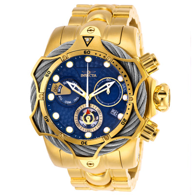 INVICTA Men's Reserve Venom Defender Chronograph 52mm Gold / Blue 1000m Watch