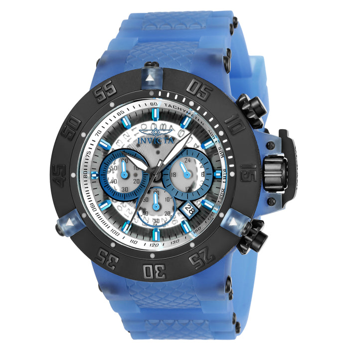 INVICTA Men's SUBAQUA Anatomical Chronograph 50mm Black / Blue Watch