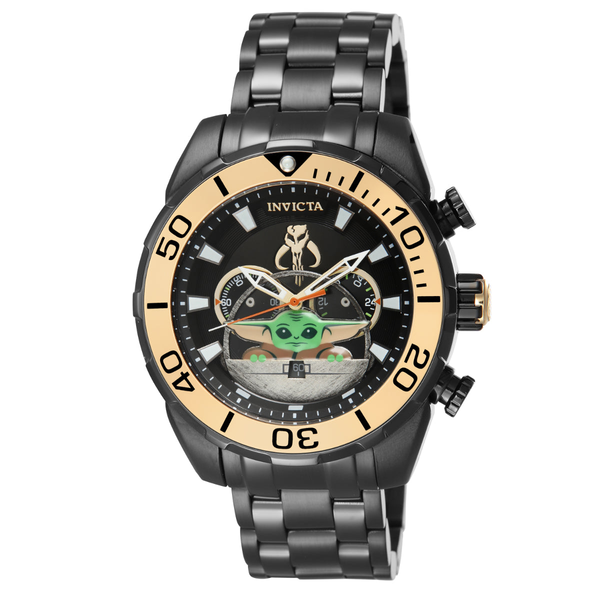 INVICTA Men's STAR WARS The Child 53mm Chronograph Watch