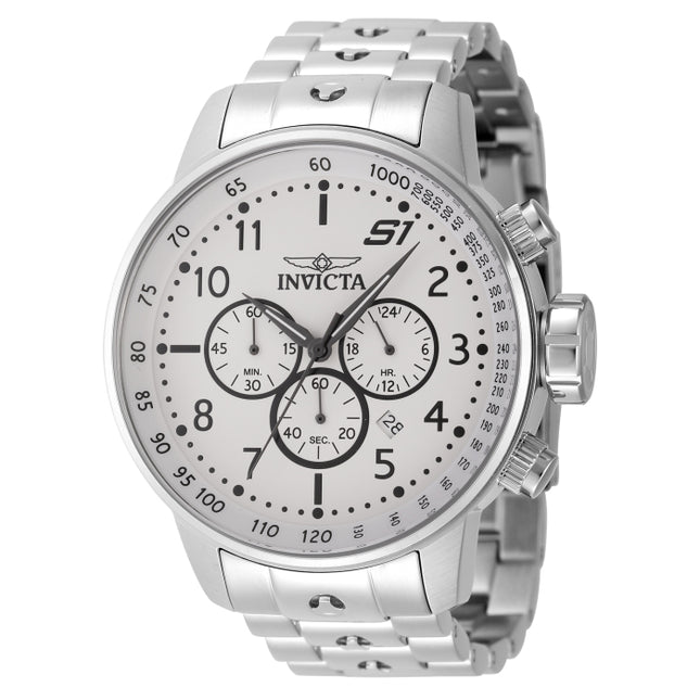 INVICTA Men's S1 Daytona 48mm Silver / White Dial Watch