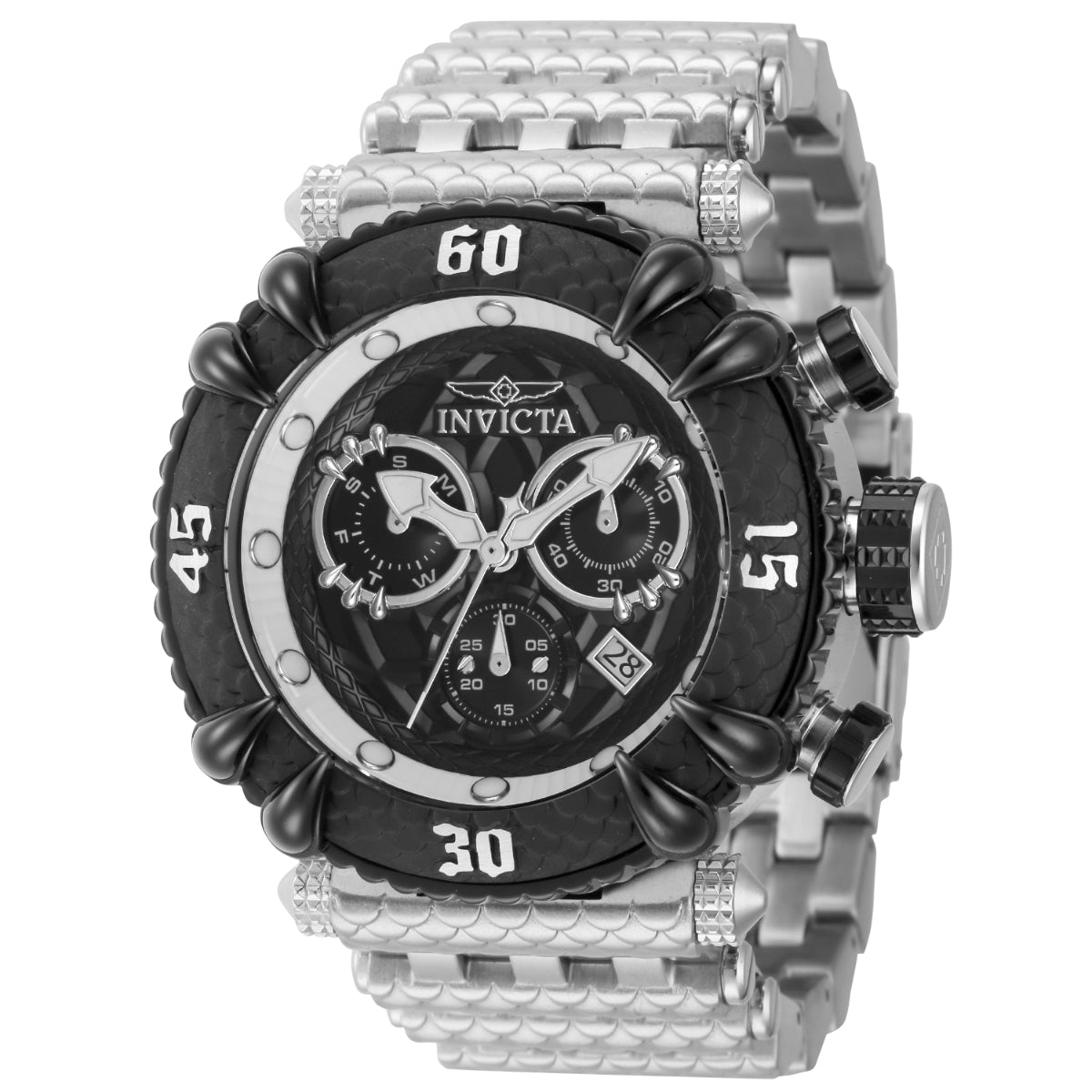 INVICTA Men's SUBAQUA Swiss Silver / Black Watch