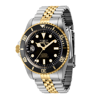 INVICTA Men's Pro Diver Swiss Inverted AUTOMATIC 42mm GMT 200m Jubilee Bracelet Watch Two Tone