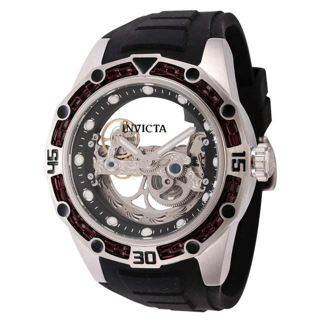 INVICTA Men's Bolt Automatic Ghost Bridge 53mm Watch Black