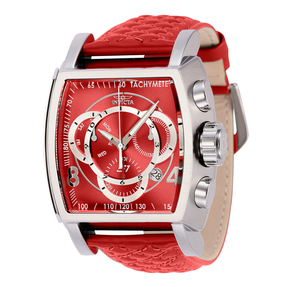 INVICTA Men's S1 Rally Algiers Swiss Race Team Chronograph 48mm Watch Red