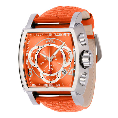 INVICTA Men's S1 Rally Algiers Swiss Race Team Chronograph 48mm Watch Orange