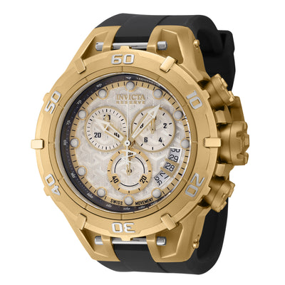 INVICTA Men's SUBAQUA Ocean Master Chronograph 54mm Limited Edition Watch Gold / Black