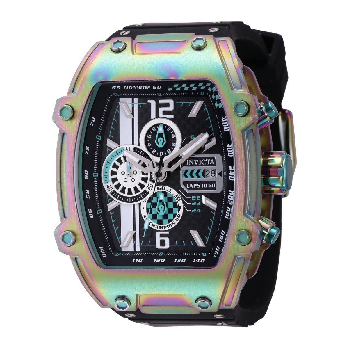 INVICTA Men's S1 Rally DIABLO 48mm Chronograph Iridescent Watch