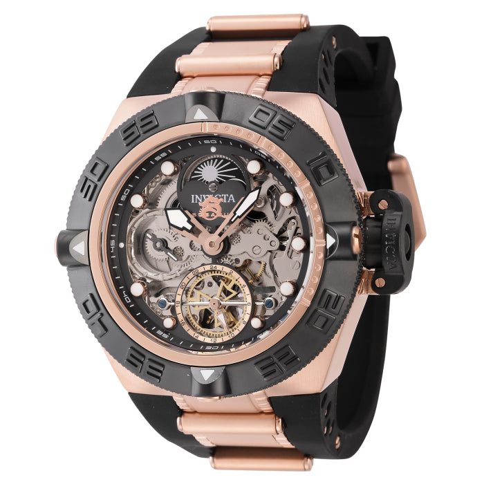 INVICTA Men's SUBAQUA NOMA MOONPHASE Chronograph 50mm Rose Gold / Black Watch