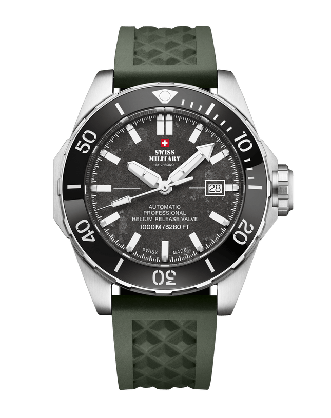 Swiss Military SMA34092.09 – 1000M Automatic Dive Watch image 0
