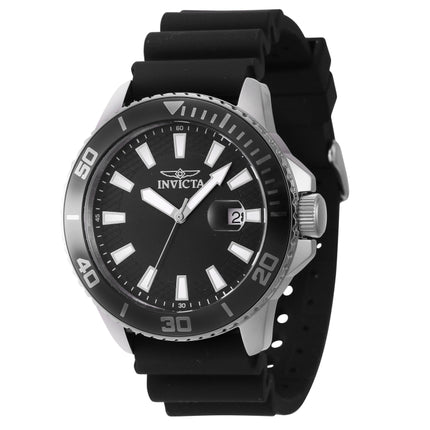 Invicta Men's Pro Diver 45mm Silicone Strap Watch