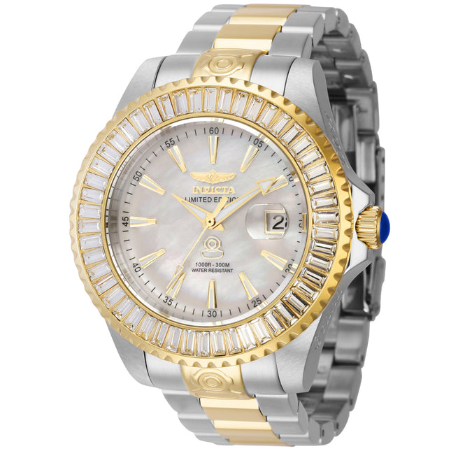 INVICTA Men's Grand Pro Diver Automatic 47mm Mother of Pearl Watch