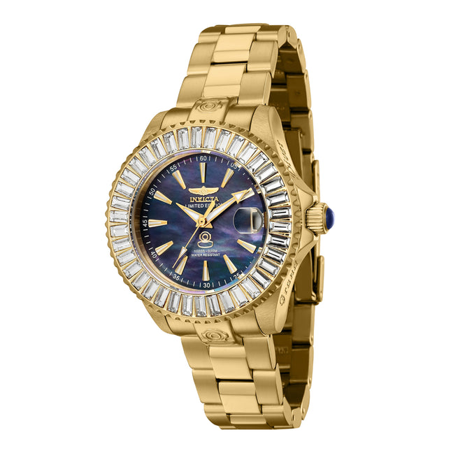 INVICTA Women's Pro Diver Automatic 38mm Mother of Pearl Watch