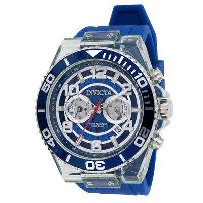 INVICTA Men's Speedway Anatomical Chronograph 48mm Blue Watch