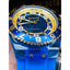 INVICTA Men's Speedway Automatic Skeleton Silicone Blue / Gold Watch