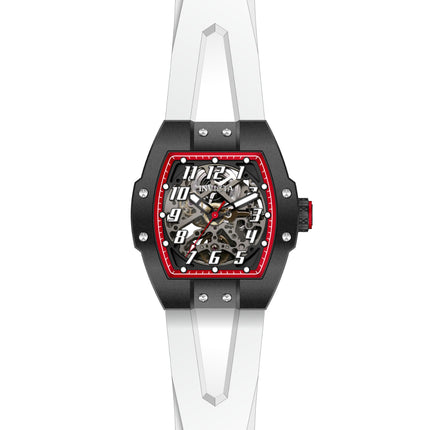 INVICTA Men's JM JUAN MANUEL CORREA TITANIUM Limited Edition Automatic Skeleton Watch Black / Red