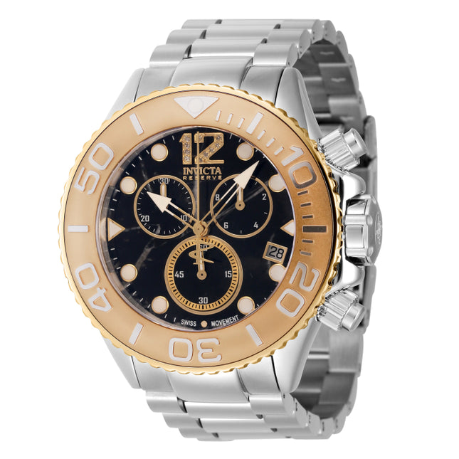 INVICTA Men's Reserve Grand Pro Diver Chronograph 52mm 0.04ct Diamond Watch