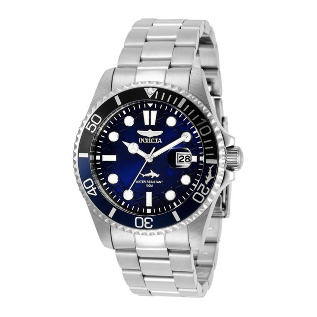 INVICTA Men's Pro Diver Shark 43mm Oyster Bracelet Watch Ocean Blue