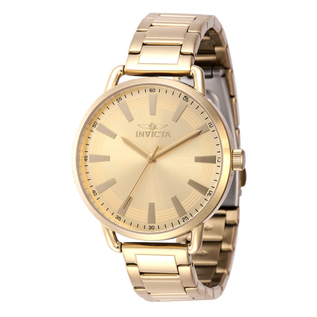 INVICTA Women's Classic 38mm Gold Bracelet Watch