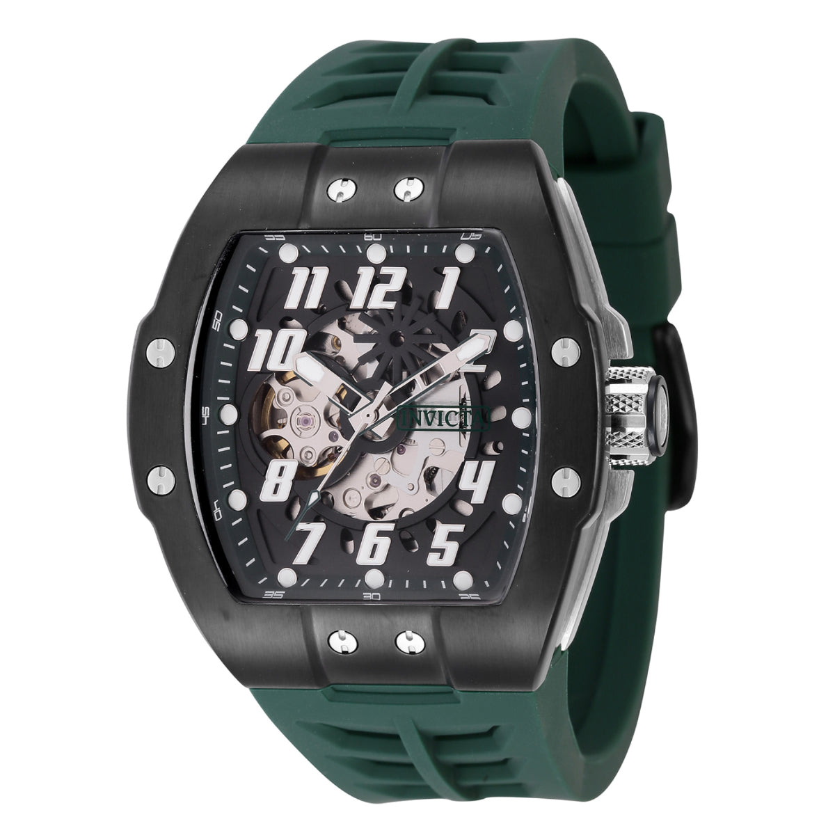 INVICTA Men's S1 Rally II Automatic Skeleton 44mm Watch Green