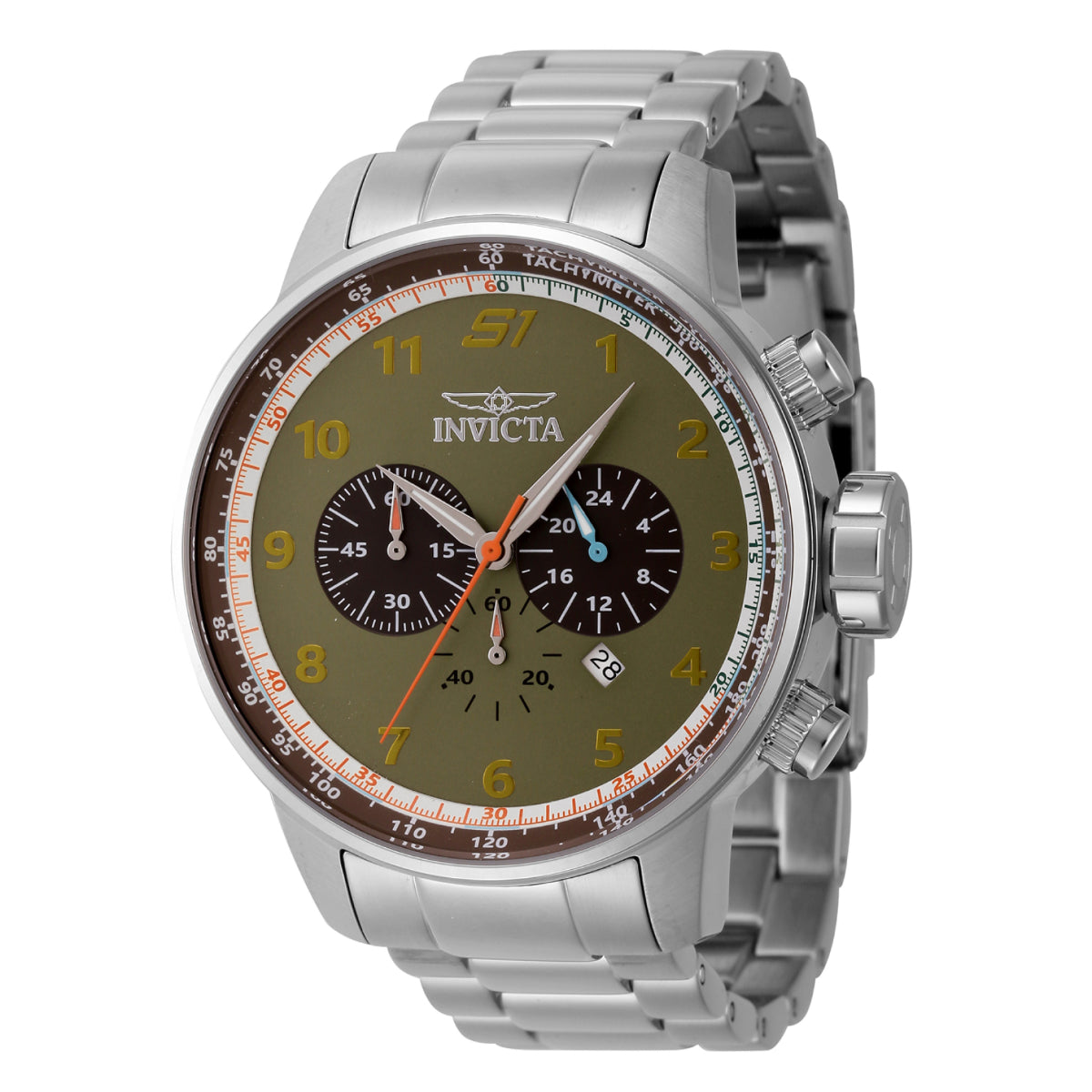 INVICTA Men's S1 Rally Classic 48mm Chronograph Watch