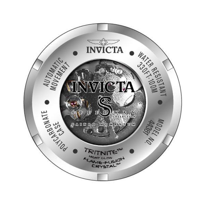 INVICTA Men's Speedway Automatic Skeleton Pepsi Watch