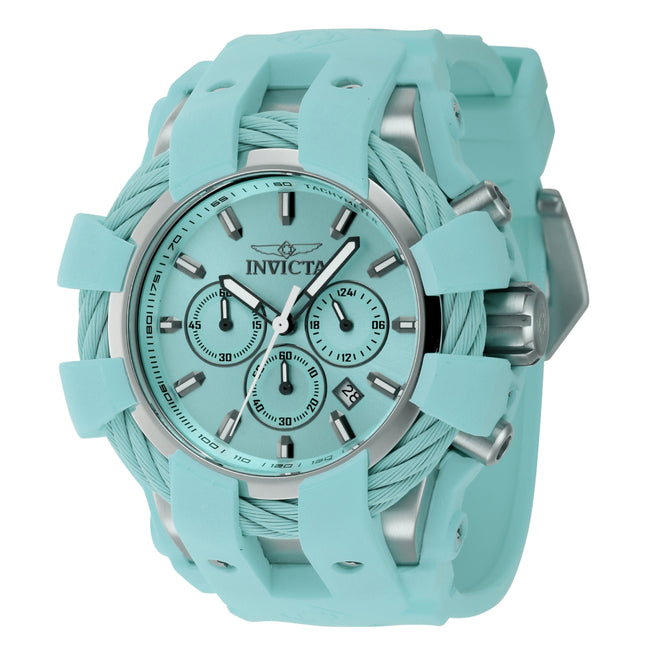 INVICTA Men's Bolt Shock 48mm Chronograph Watch Turquoise