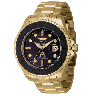 INVICTA Men's Grand Pro Diver Chronograph 47mm 0.04ct Diamond Watch