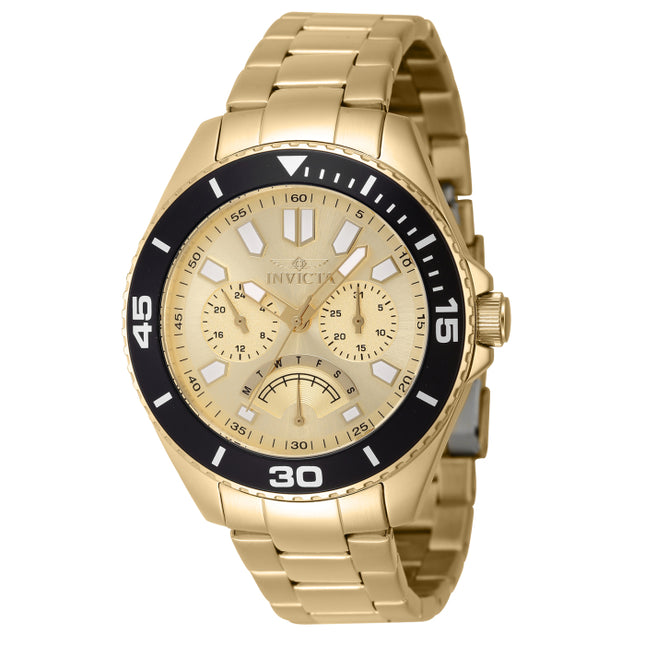 INVICTA Men's Pro Diver Streamline 45mm Gold Steel Edition Watch