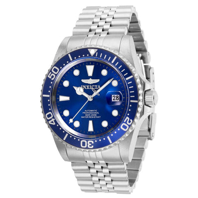 INVICTA Men's Pro Diver Automatic Smurf 42mm Jubilee Strap Watch