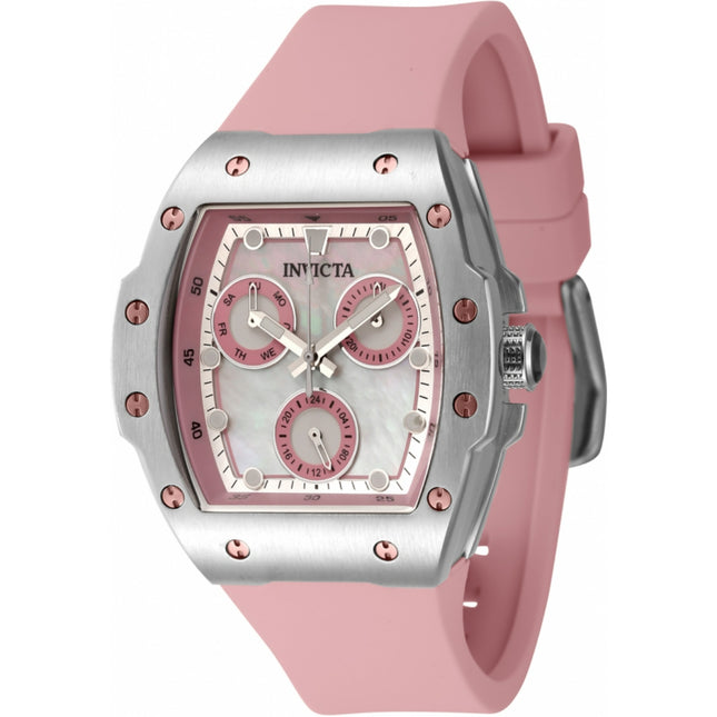 INVICTA Women's Racing 38mm Silicone Watch Pink