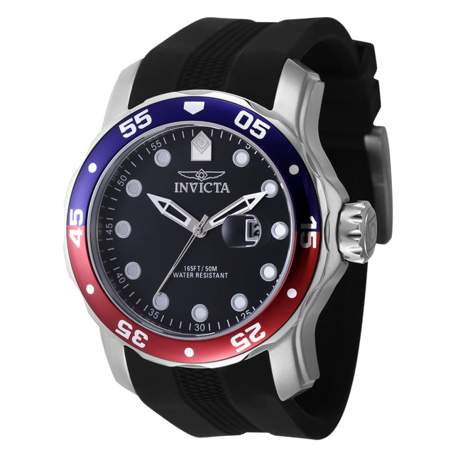 INVICTA Men's Pro Diver Colossus Solo II 48mm Silver / Pepsi Watch