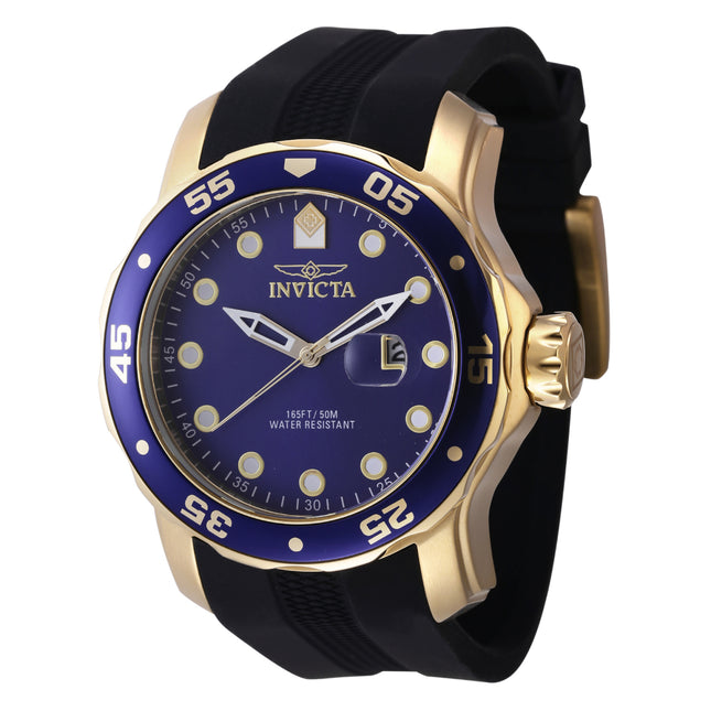 INVICTA Men's Pro Diver Colossus Solo II 48mm Gold / Blue Watch