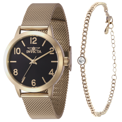 Invicta Wildflower 47277 Women's Quartz Watch - 34mm - with matching bracelet