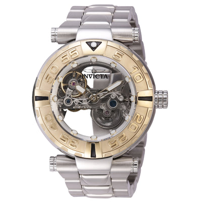 INVICTA Men's Reserve SUBAQUA Automatic Ghost Bridge Silver Gold Watch