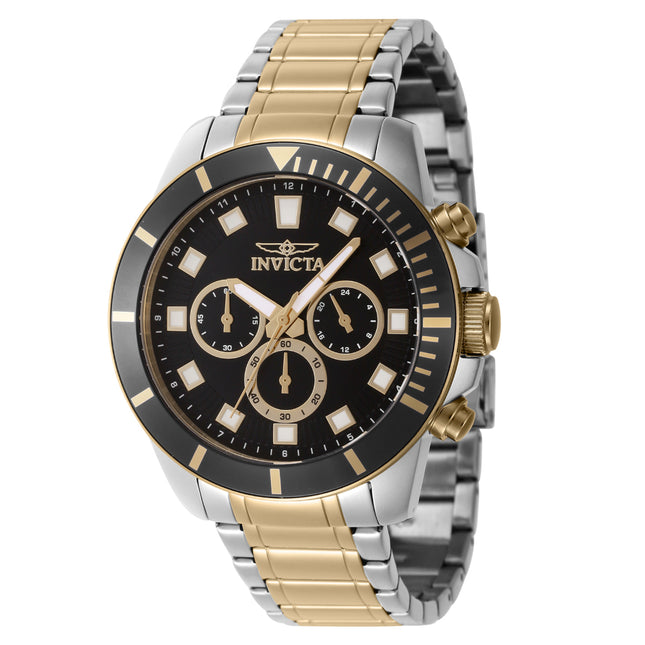 INVICTA Men's Pro Diver Streamline Chronograph 45mm Two Tone Steel Edition Watch