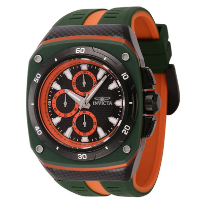 INVICTA Men's Speedway 46mm Carbone Chronograph Green Watch