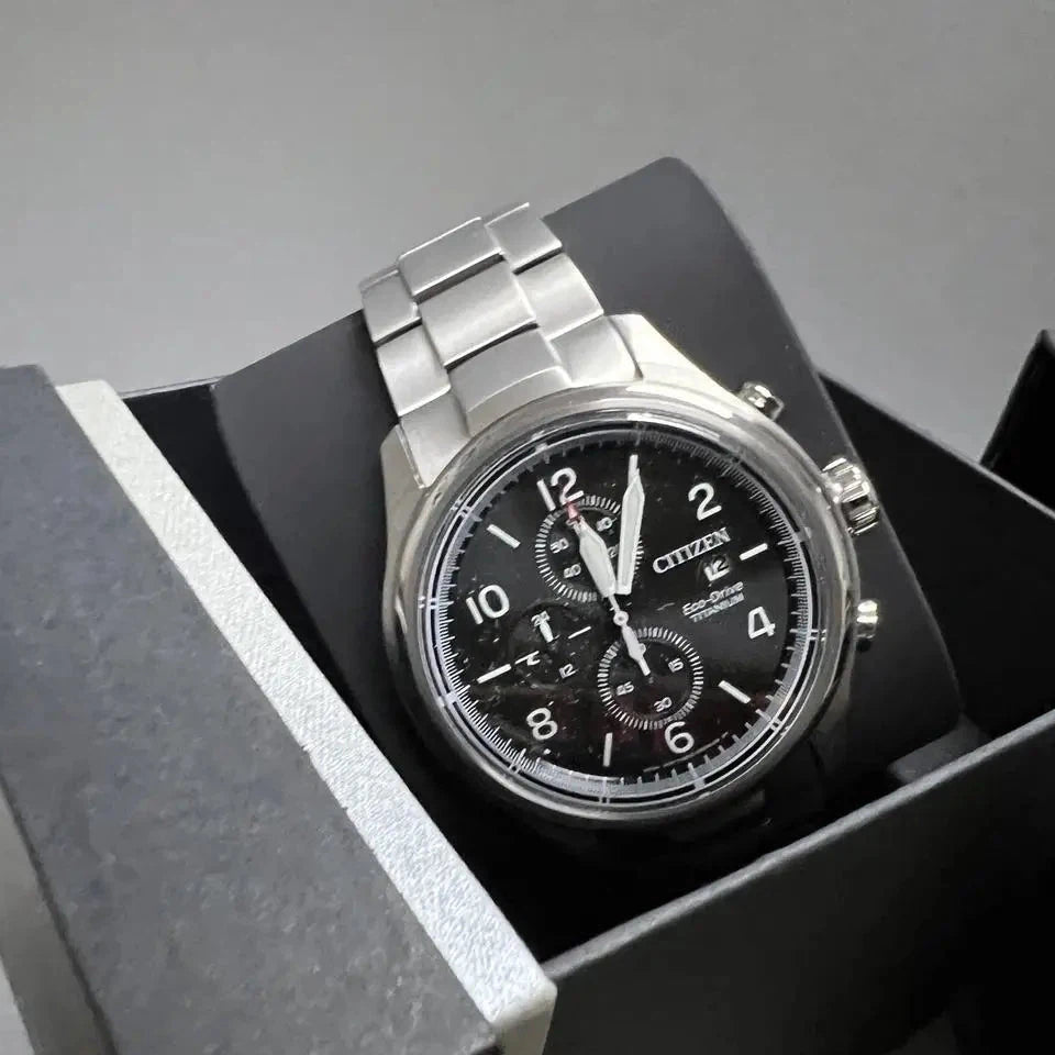 CITIZEN Solar Eco-Drive Super Titanium Chronograph Watch CA0810-88E