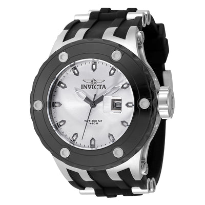 INVICTA Men's SUBAQUA Basic 52mm Silver / Black Watch