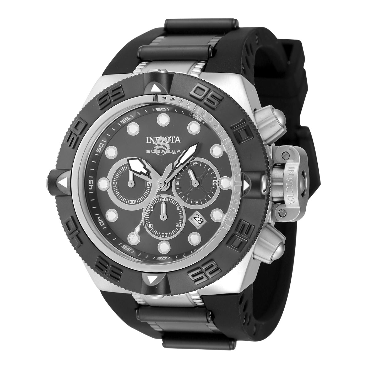 INVICTA Men's SUBAQUA NOMA IV Chronograph 50mm Silver Gunmetal Watch