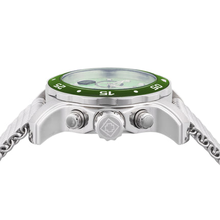 INVICTA Men's Pro Diver Colossus 48mm Steel Milanese Watch Mint Green